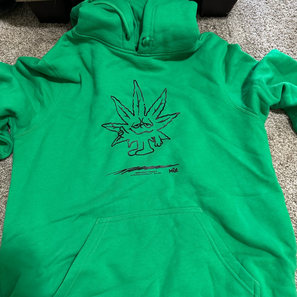 HUF Emerald Hoodie with Graphic